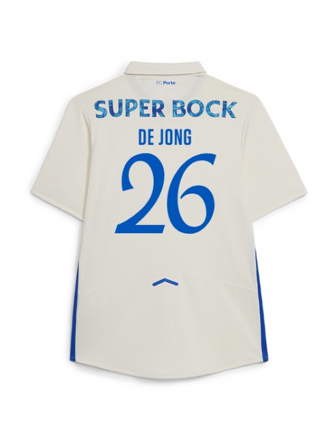 Porto Luuk de Jong #26 Ausweichtrikot 2025-26 Kurzarm Porto Luuk de Jong #26 Ausweichtrikot 2025-26 Kurzarm
